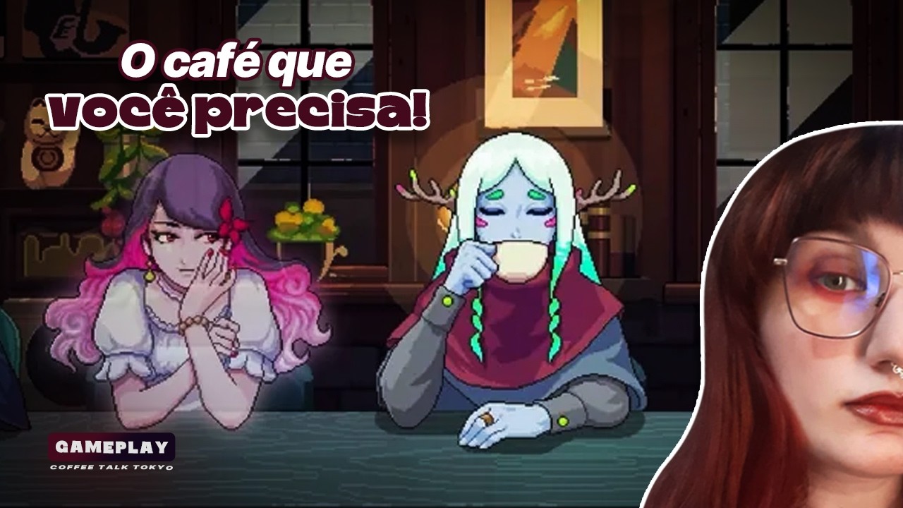 O JOGO MAIS RELAXANTE ☕✨ | COFFEE TALK TOKYO DEMO