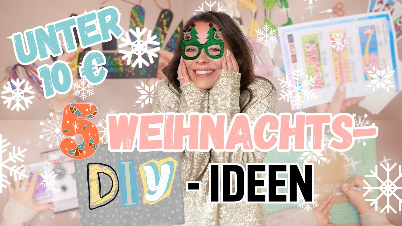 5 geniale Weihnachtsideen zum Selbermachen – Deko, DIY & Geschenke unter 10€