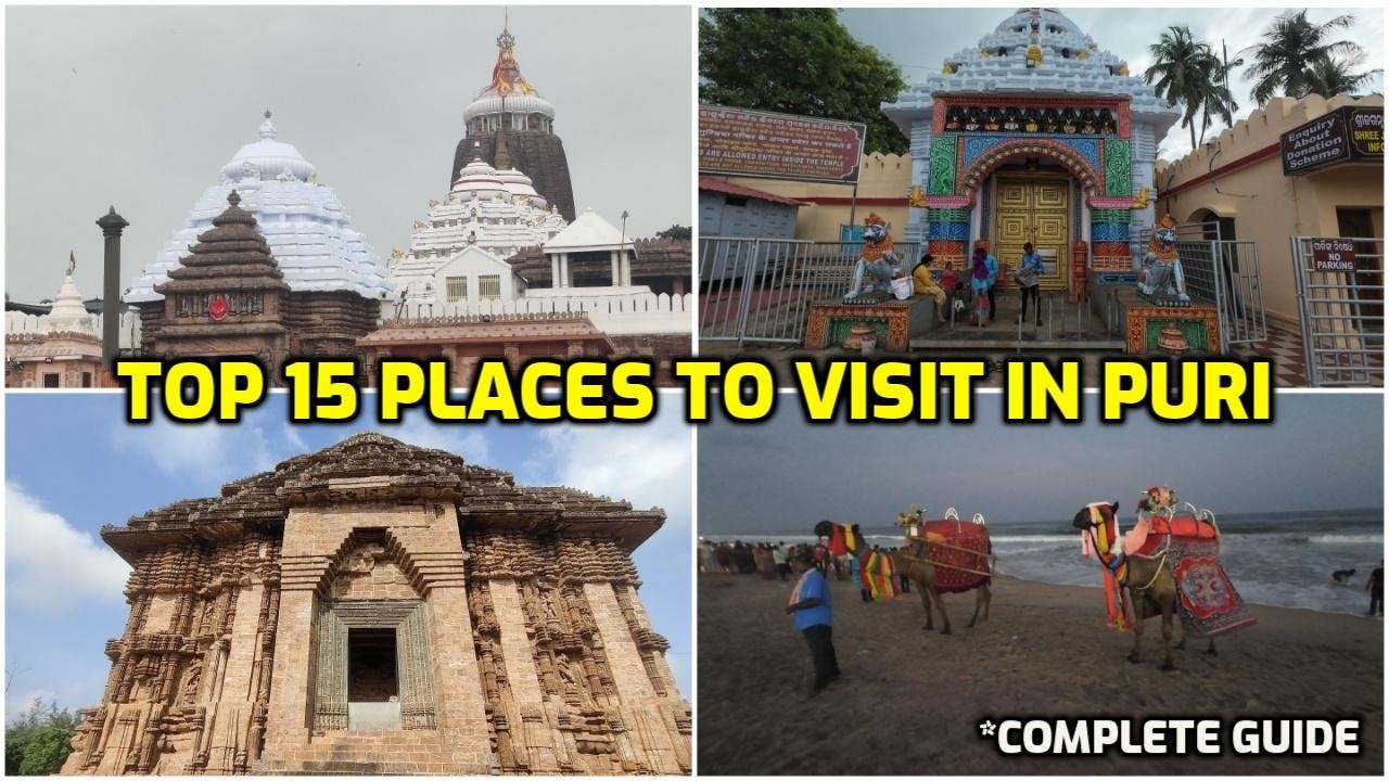 Top 15 Tourist Places to Visit in Puri, Odisha | Best Tourism Spots & Temples