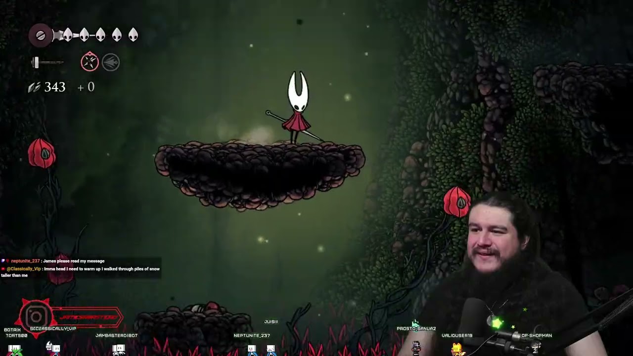 MEETING HORNET'S HORNET AND GLIDING AND seeing Dark Souls 2 influence | Hollow Knight Silksong
