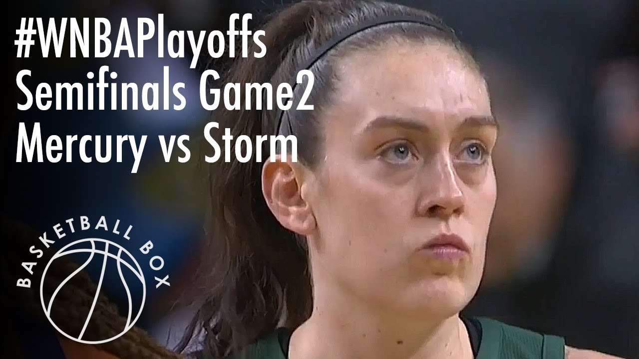 [WNBA Playoffs Semifinals Game2] PHX Mercury vs SEA Storm, Full Game Highlights, August 28, 2018