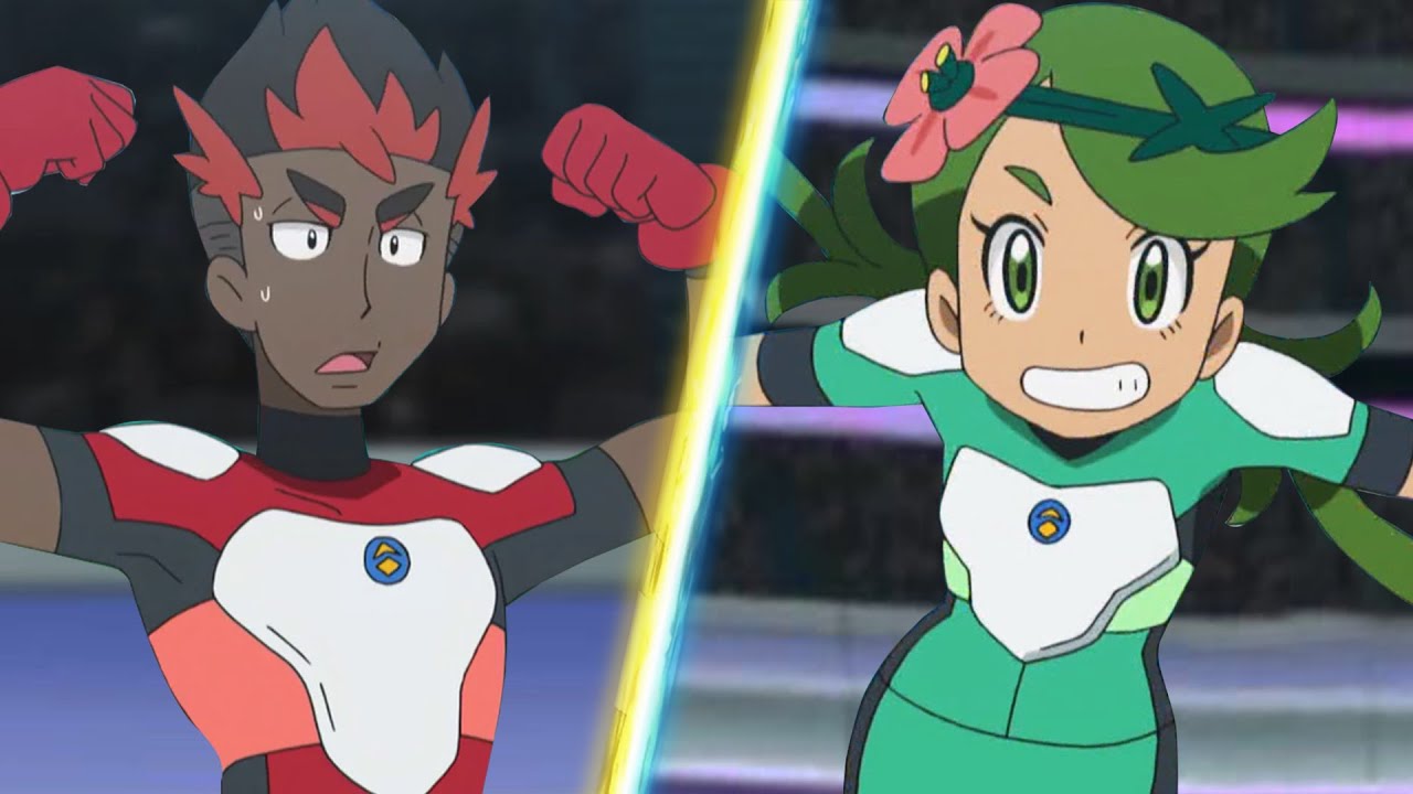 Pokemon Battle: Kiawe Vs Mallow
