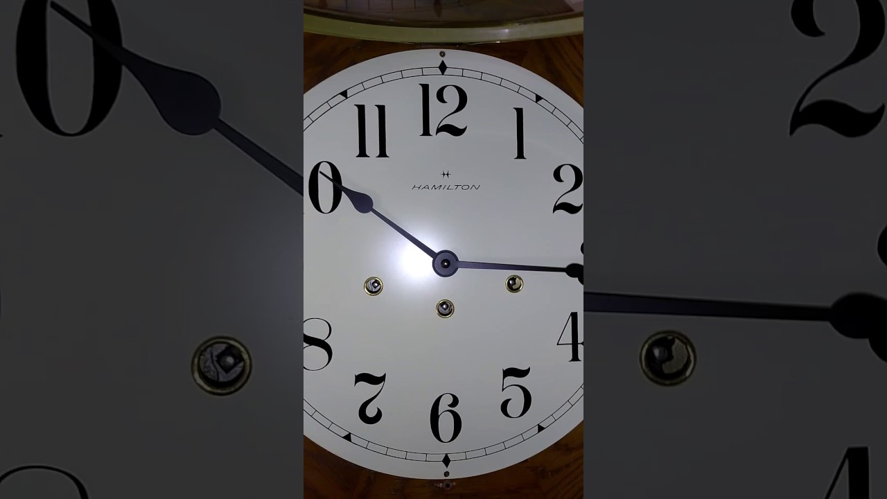 Hamilton headmaster clock