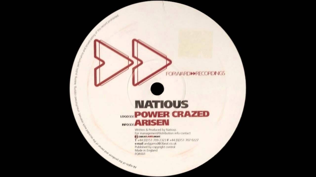 Natious - Power Crazed  |Forward Recordings| 2000