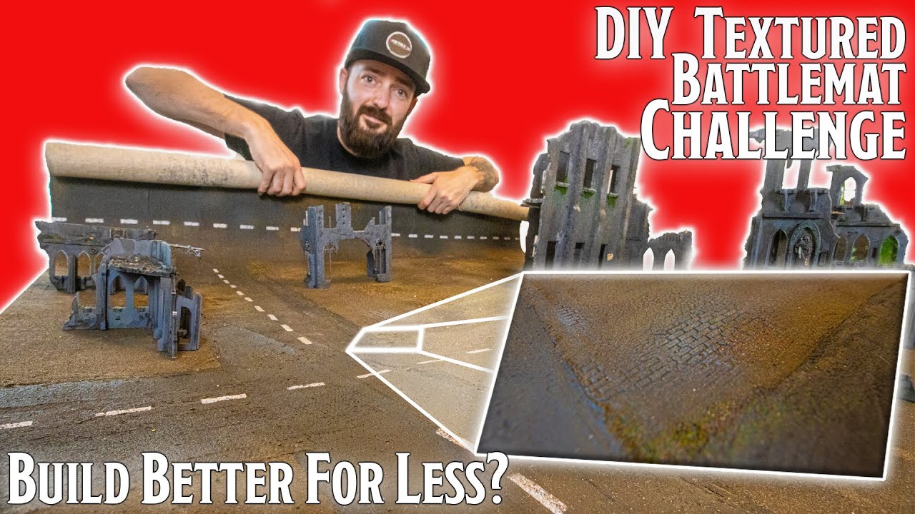 Конкурс «Сделай сам текстурированный боевой коврик» — сможете ли вы сделать его лучше за меньшие ...