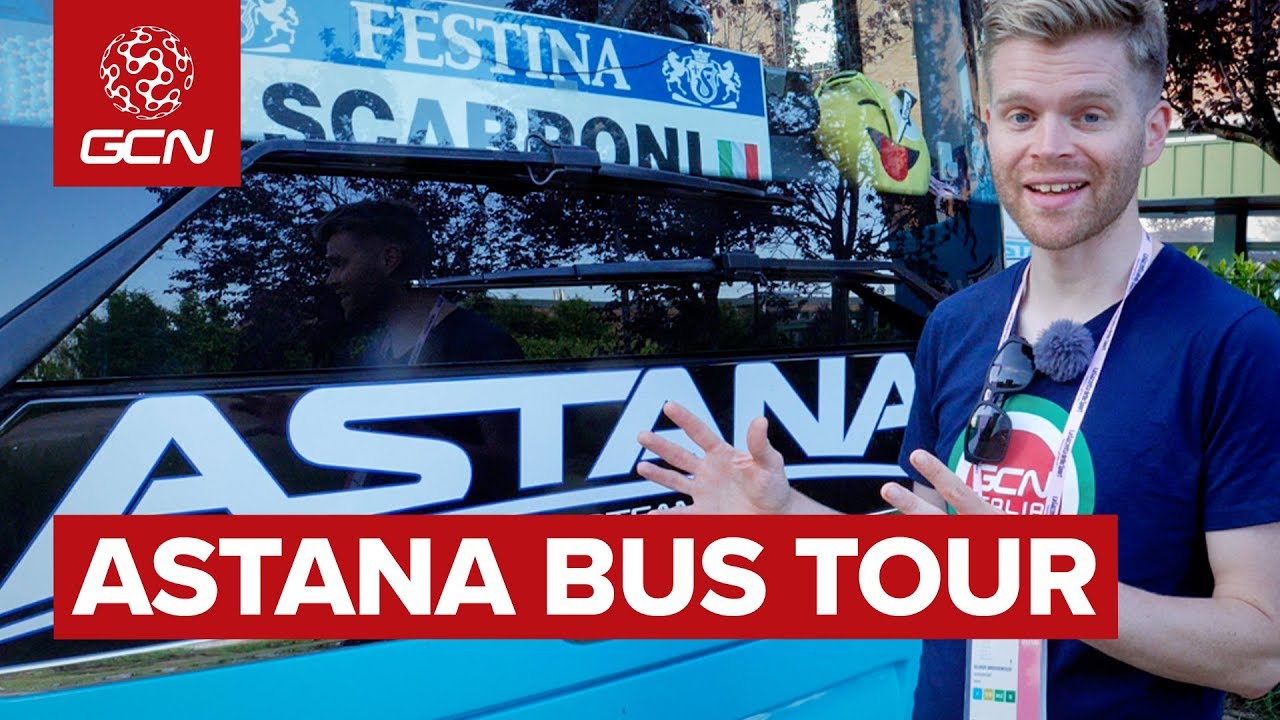 Astana Cycling Team Bus Tour | Giro d'Italia 2019