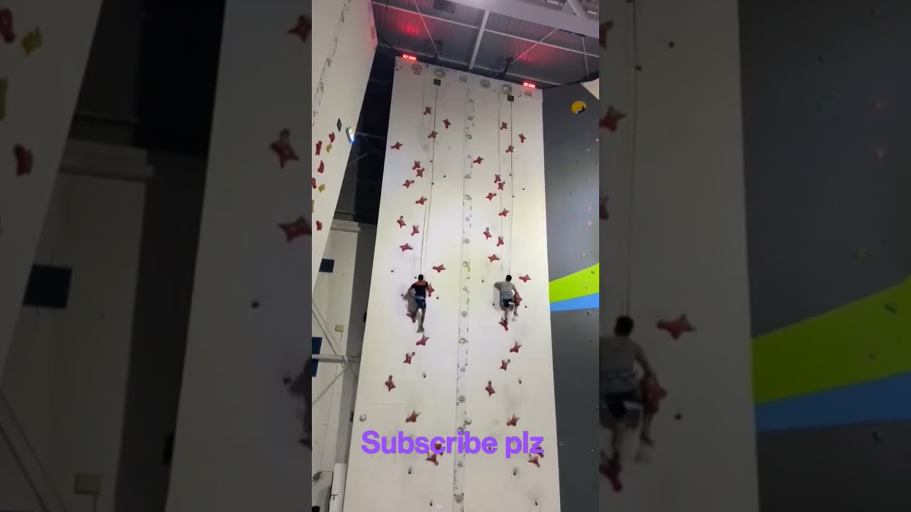 Speed Climbing Practice 