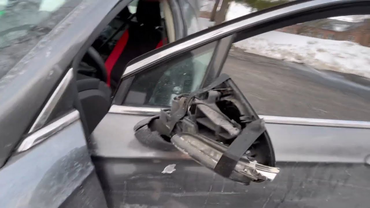 Replacing the mirror on a ford fusion 
