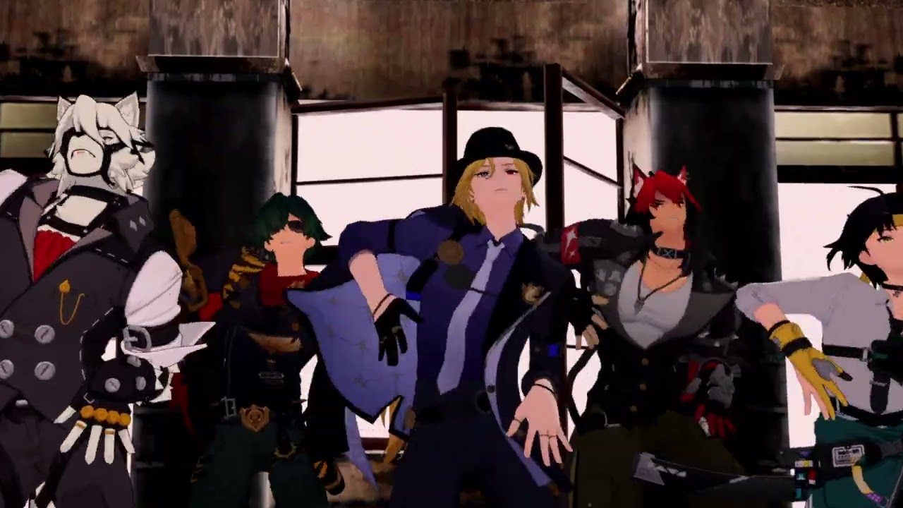Zenless boys got together to work it out [Aespa Dirty Work MMD]