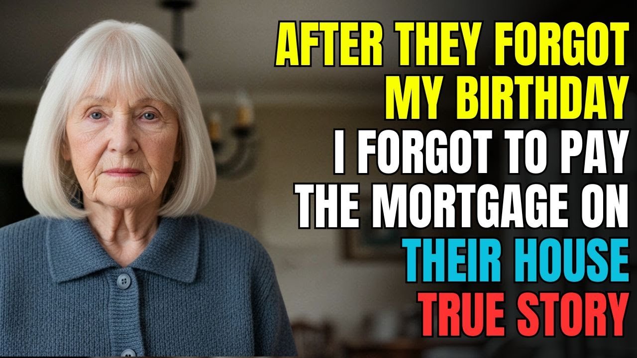A TRUE STORY ABOUT THIS GRANDMA | After they forgot my birthday, I forgot to pay the ...