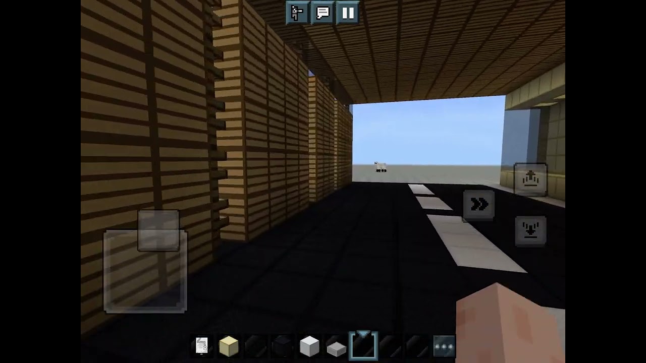nellis AFB NORTH Gate in Minecraft #bblv