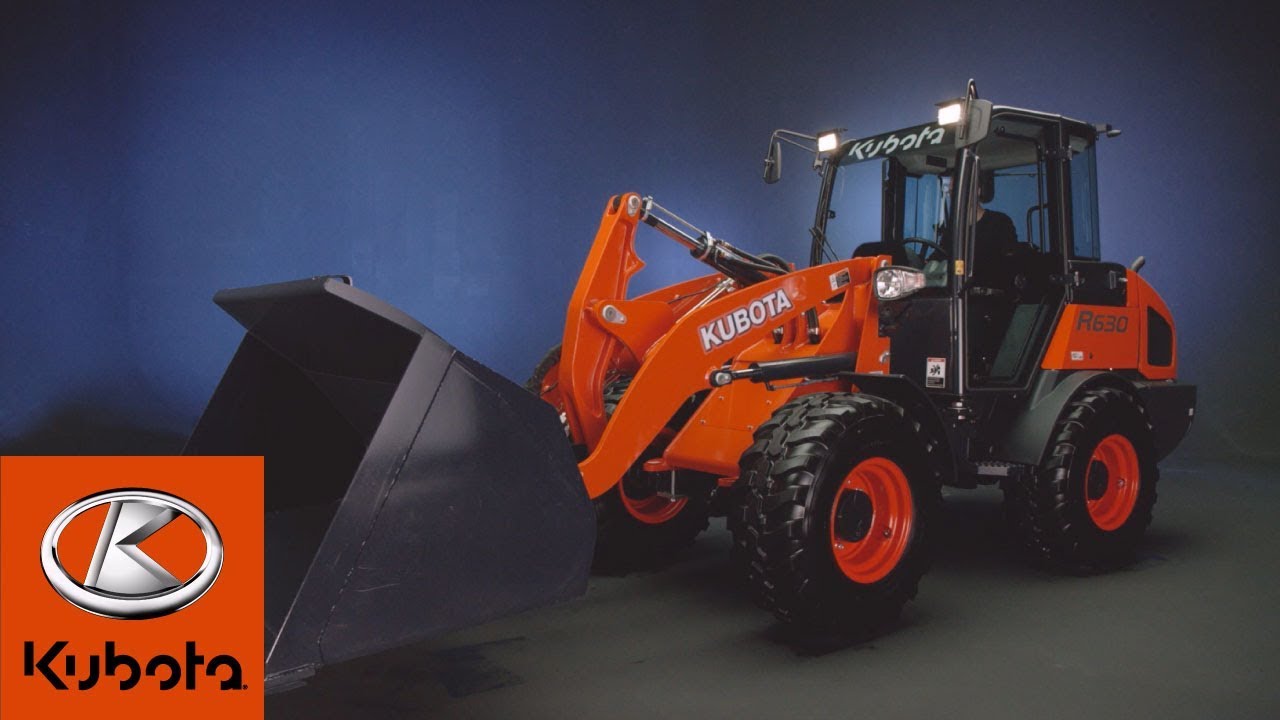 Chargeur sur roues de la série R630 de Kubota combinaison de facilité de travail et de maniabilité