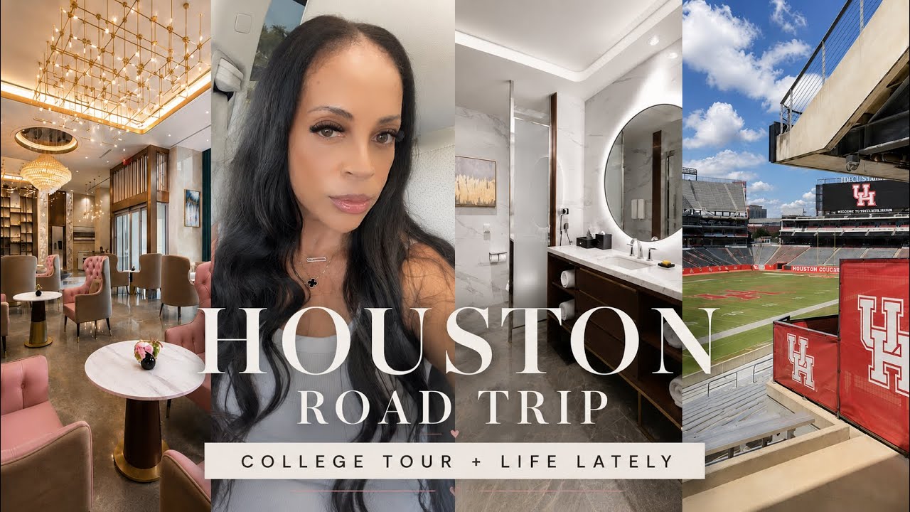 Come to Houston With Us | University of Houston Campus Tour + Luxury Hotel Stay