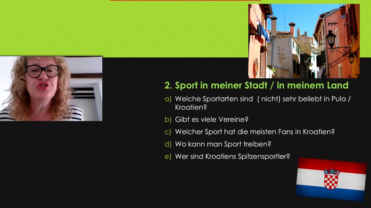 German to go: Sport als Sprechanlass