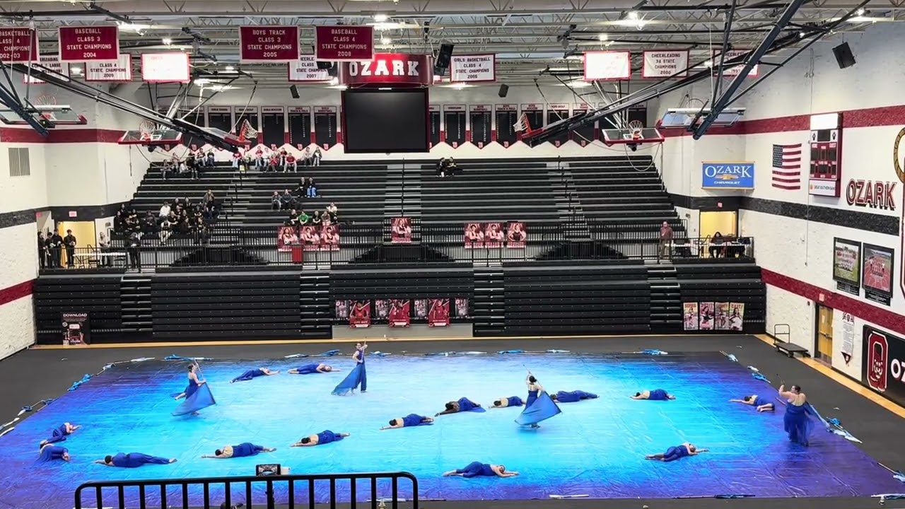 Parkview Gold Winter Guard performance 1-31-26