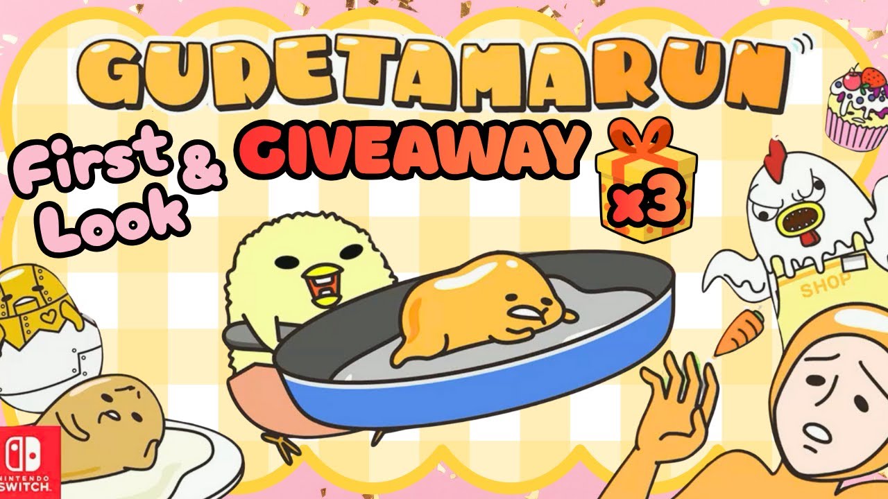The LAZIEST EGG is on the RUN, can it SURVIVE in GUDETAMARUN? | GIVEAWAY