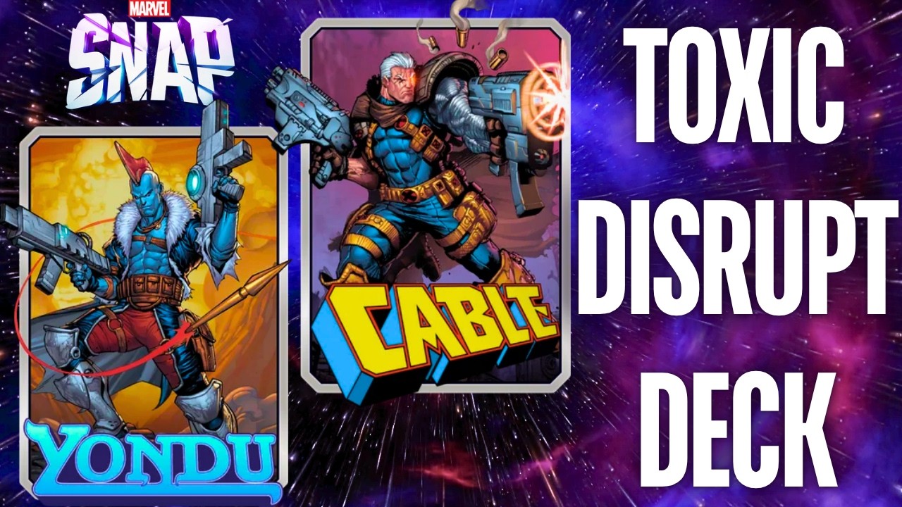 Empty Hand ! Toxic Disrupt Deck Marvel Snap