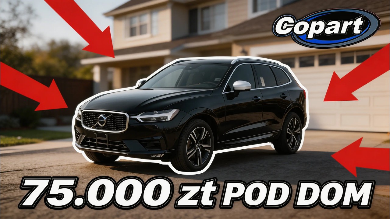 Tak wygląda 🇺🇸 Volvo XC60 R-Design z USA za 75.000 zł pod dom 😱