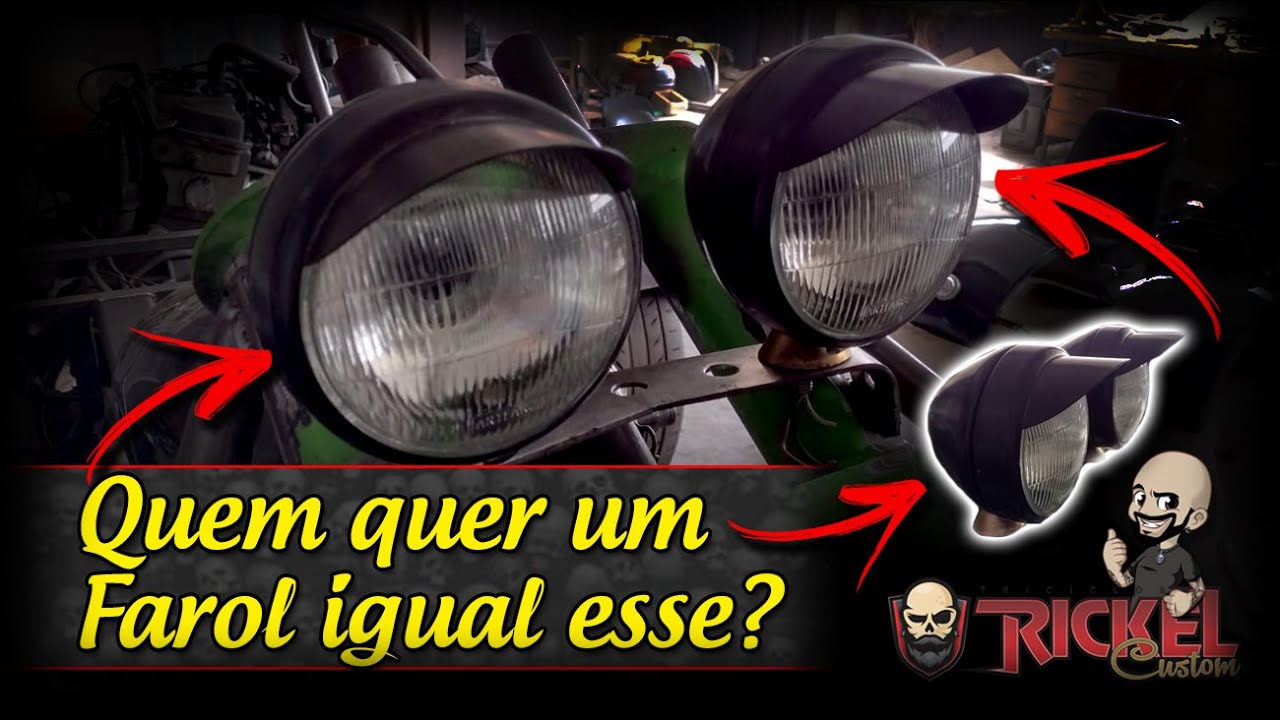Farol para Triciclo (VENDA)