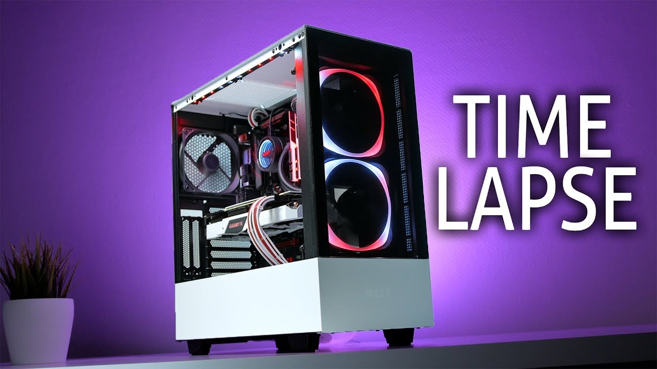 NZXT H510 ELITE Time Lapse Build [AWESOME 1500€ Gaming PC]