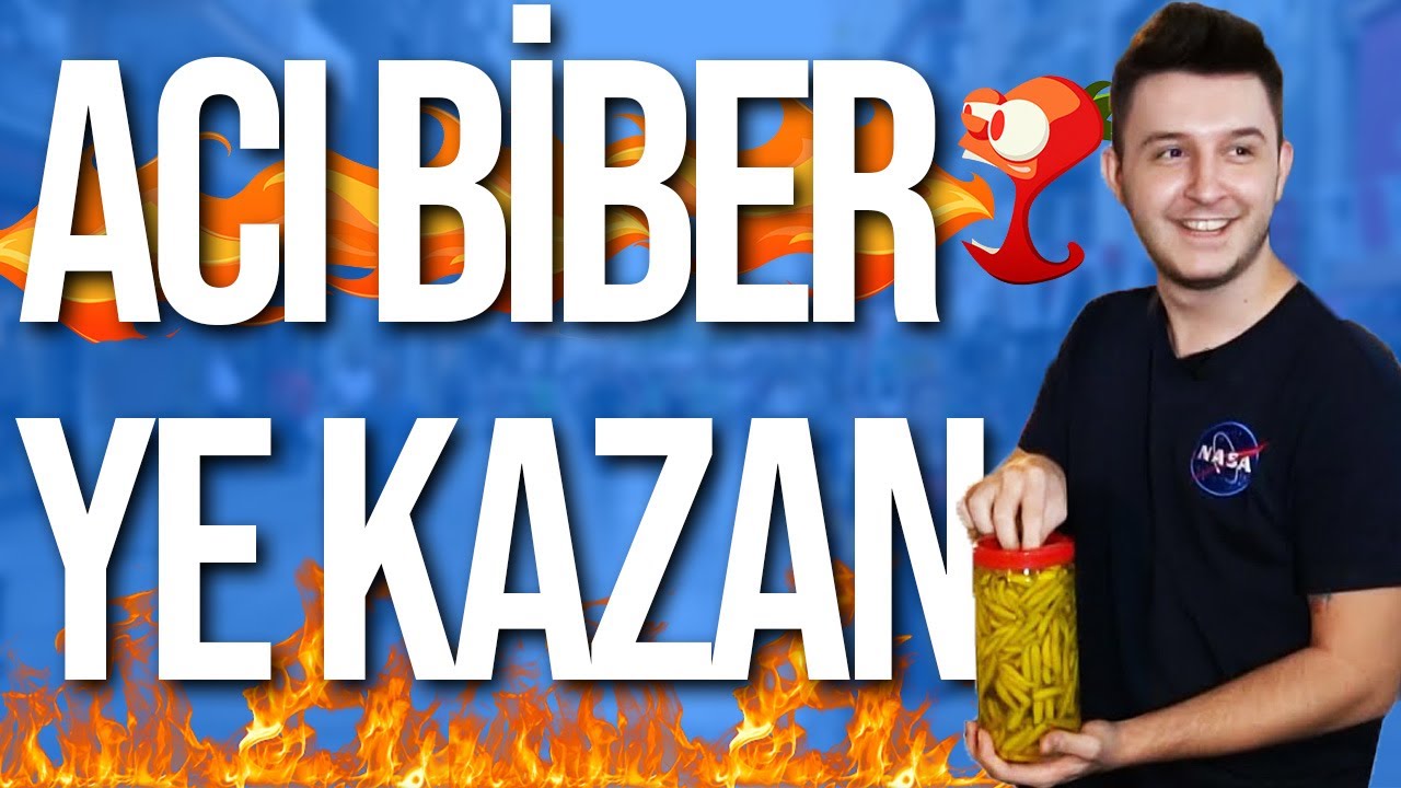 YE KAZAN #4  | 50 TANE ACI BİBER YEDİ !! |
