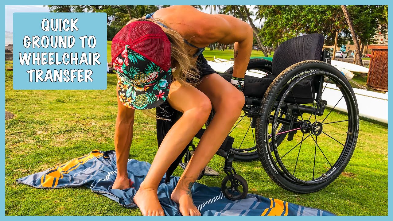Quick Ground To Wheelchair Transfer