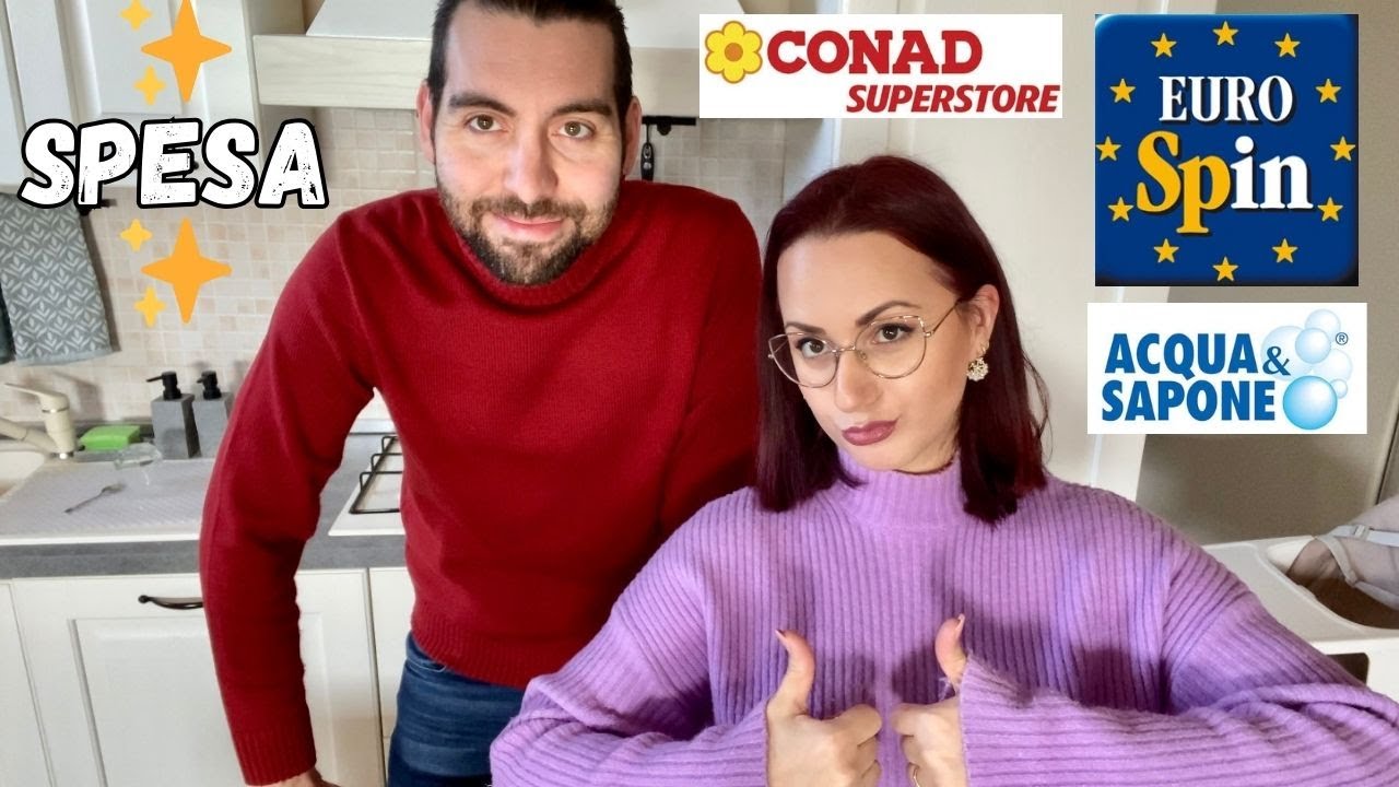 ✨💸 SPESA DA EUROSPIN, ACQUA & SAPONE E CONAD 💸✨ - Eleonora Home