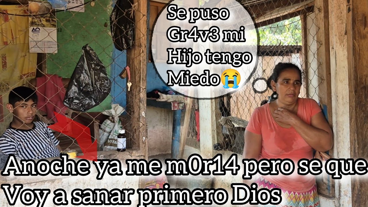 Visitamos a doña araceli asi siguió el hijo se puso gr4v3 a noche 😱