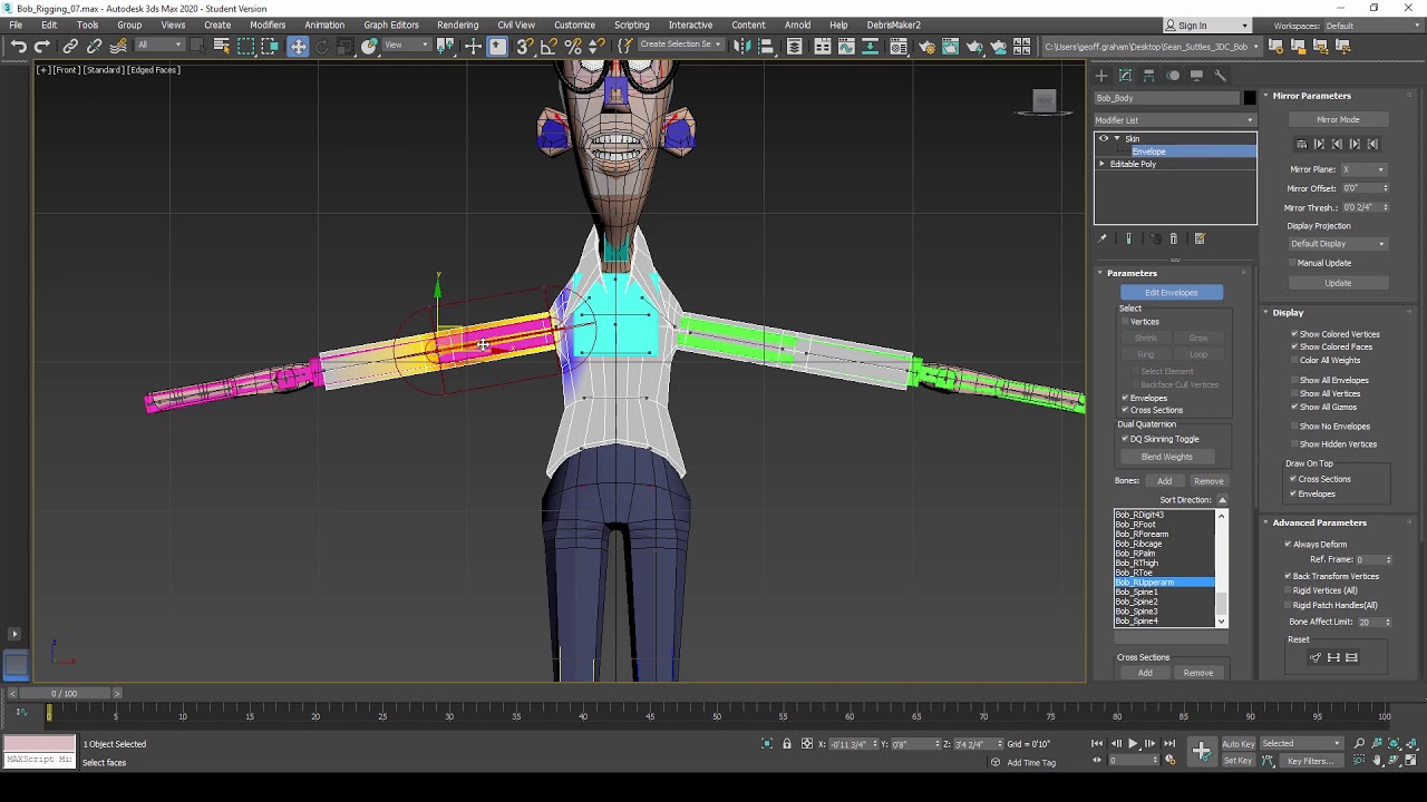 Character Skinning Part 1 - Bob