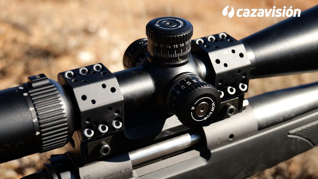 Delta Optical Titanium HD 4-24x50 SFP con torretas intercambiables. Prueba