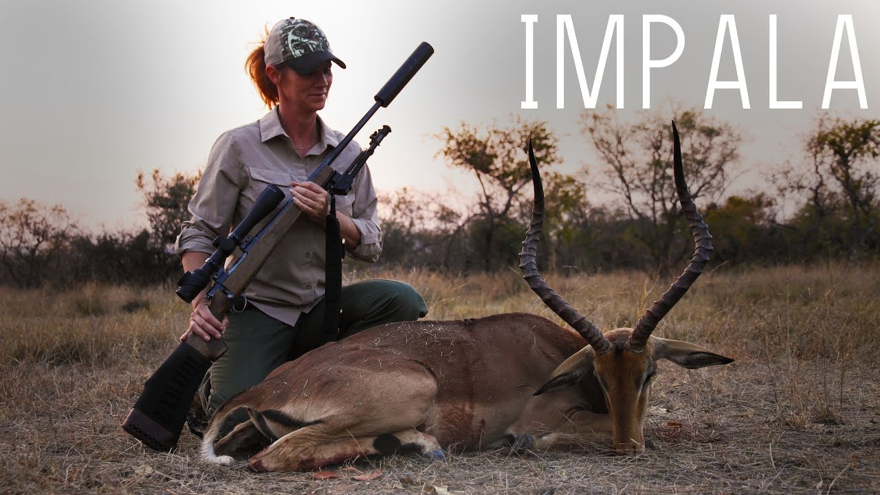 South Africa 4K Hunting 2018 EP.1: Girl Kills First Impala During South African Hunt