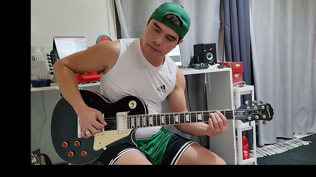 Joe Satriani - Ten Words ( guitar cover )
