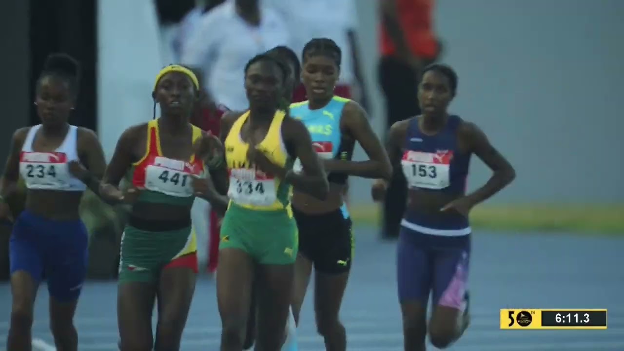 CARIFTA50: 3000m Final Open Division Girls | SportsMax TV