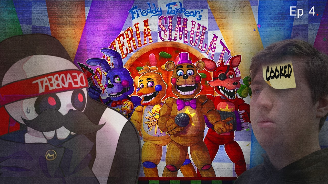 Je fais découvrir FNAF 6 à Romain... | Le grand Talk #4