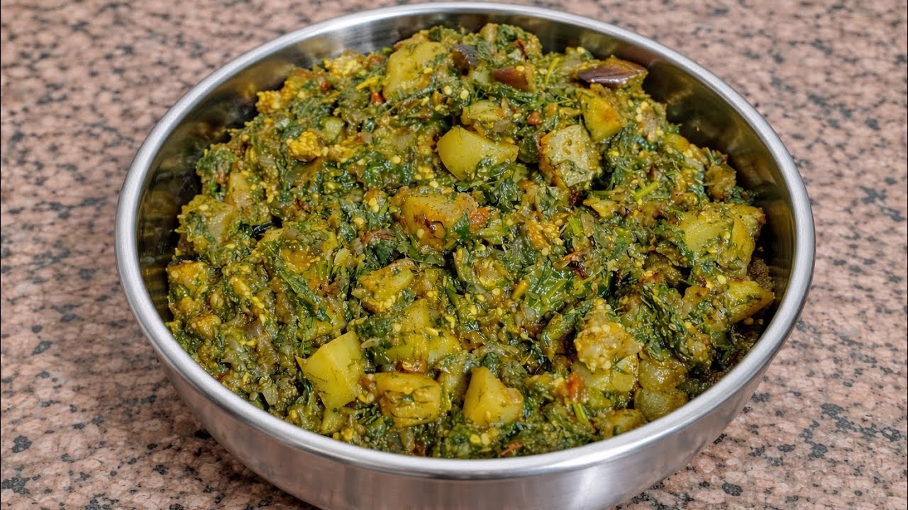 Aloo Baigan Palak Soya ki Sabji | Simple & Easy Recipe #lifenrecipes 