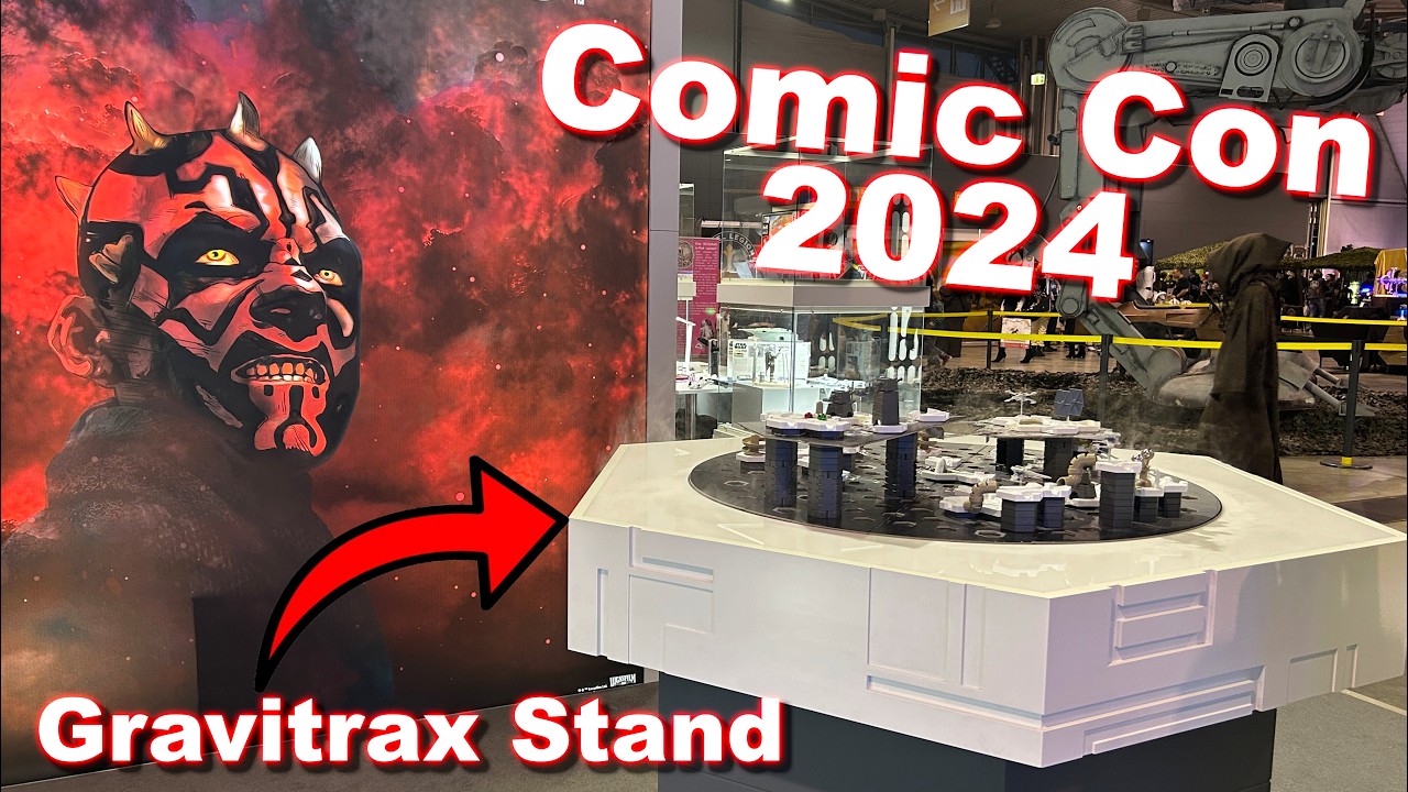 Comic Con Stuttgart: Hinter den Kulissen am Gravitrax-Stand | VLOG