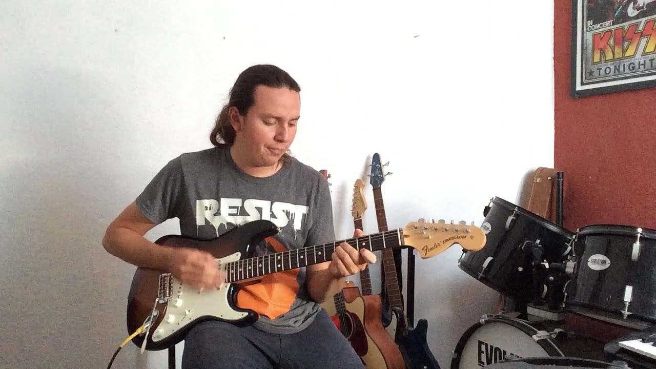 Como Agua En Las Manos - Junior Klan ( COVER GUITARRA ) / E.G.V. ACADEMIA DE MÚSICA.