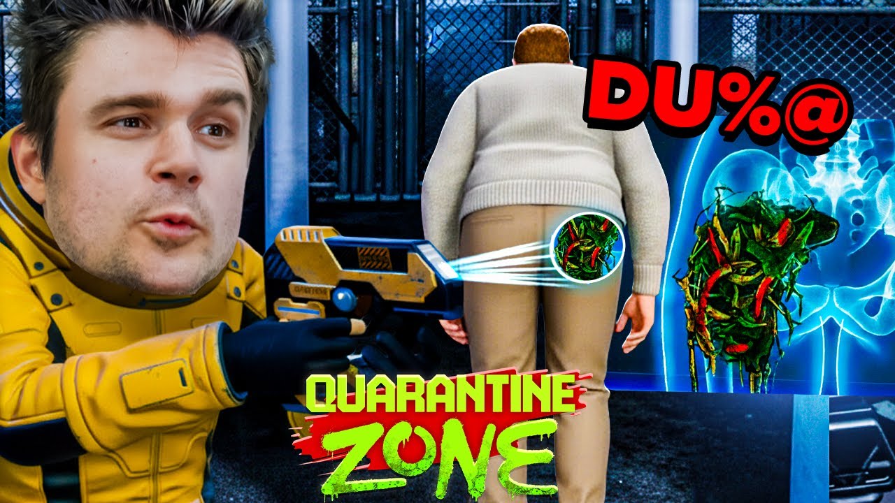 CHCIAŁ PRZESZMUGLOWAĆ KAWAŁEK ZOMBIE w DU%#$!!! XD | Quarantine Zone: The Last Check [#5]