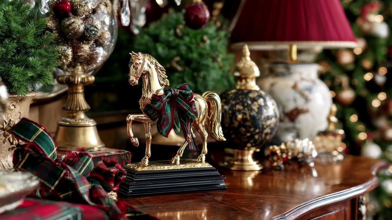 Sophisticated Ralph Lauren Inspired Christmas Interiors Styled For Luxury Timeless Holiday Decor