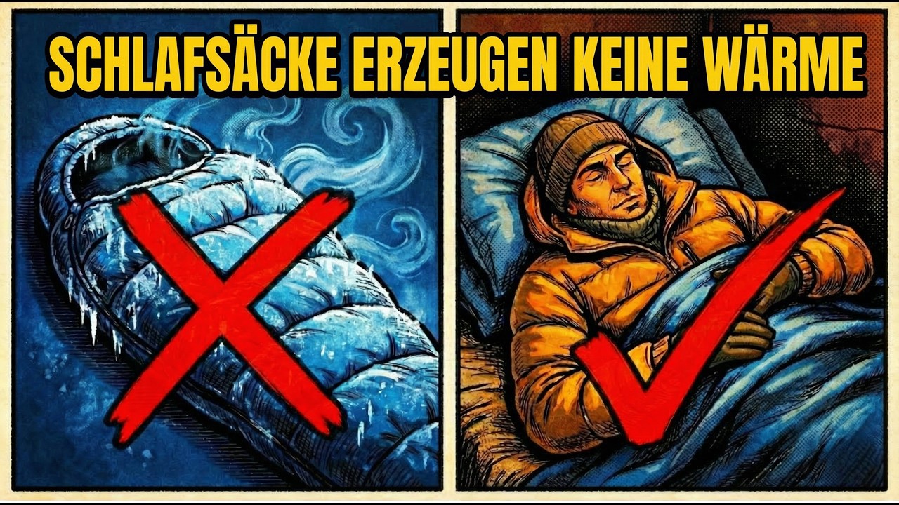 Hör Auf, Schlafsäcken Zu Vertrauen — Tu Stattdessen Dies (WWII-Methode)