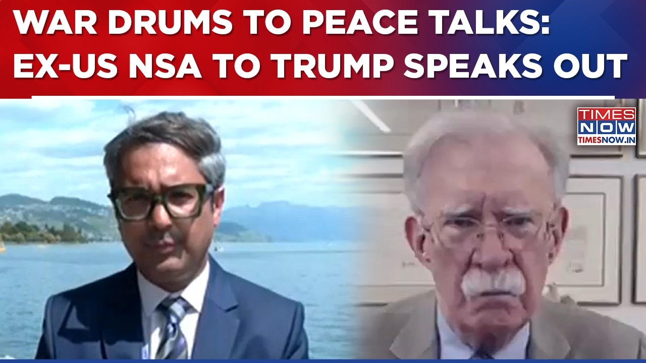 John Bolton Weighs In On Trump's Tehran Truce Talks | US-Iran Peace Deal Done? | Times Now Exclusive