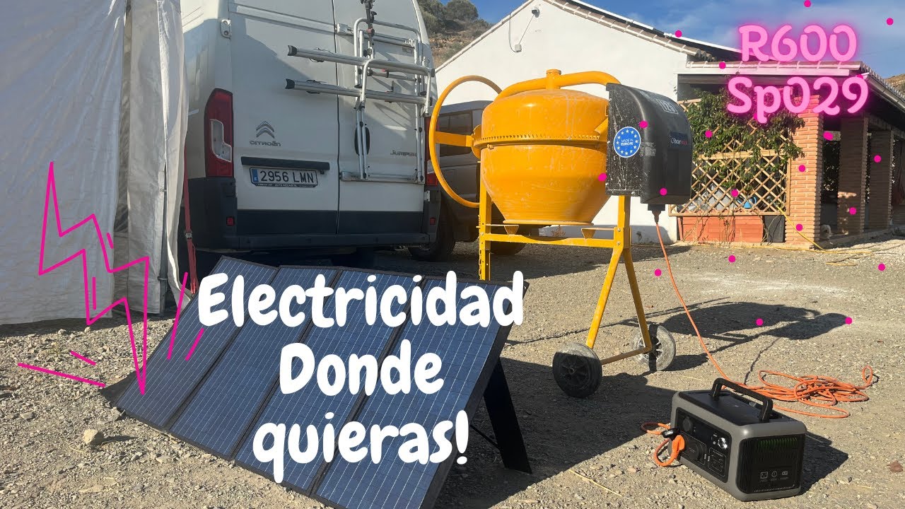 Review Generador Electrico Solar portátil ALLPOWERS R600 600W 299Wh LiFeP04 Battery