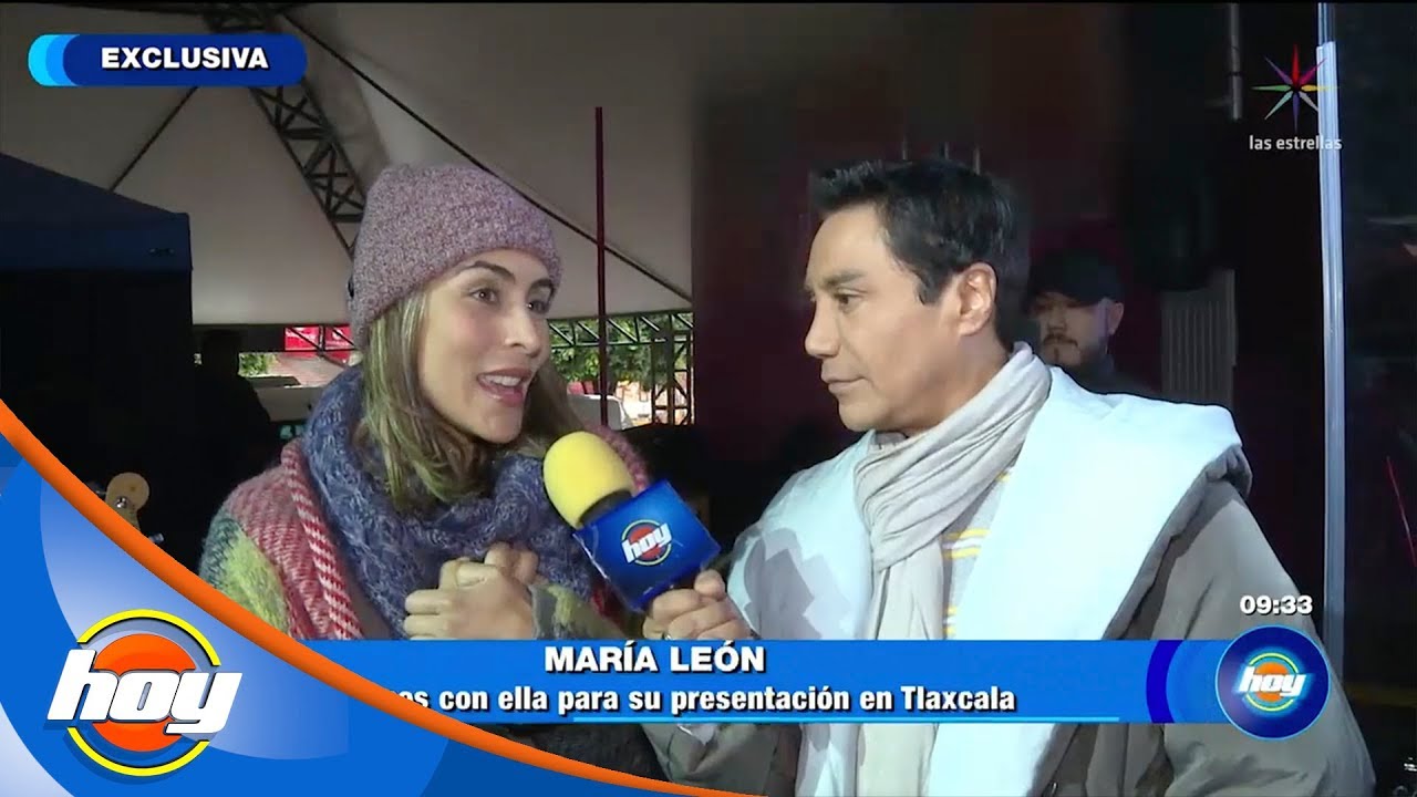 Mar&iacute;a Le&oacute;n se present&oacute; en Tlaxcala | Hoy