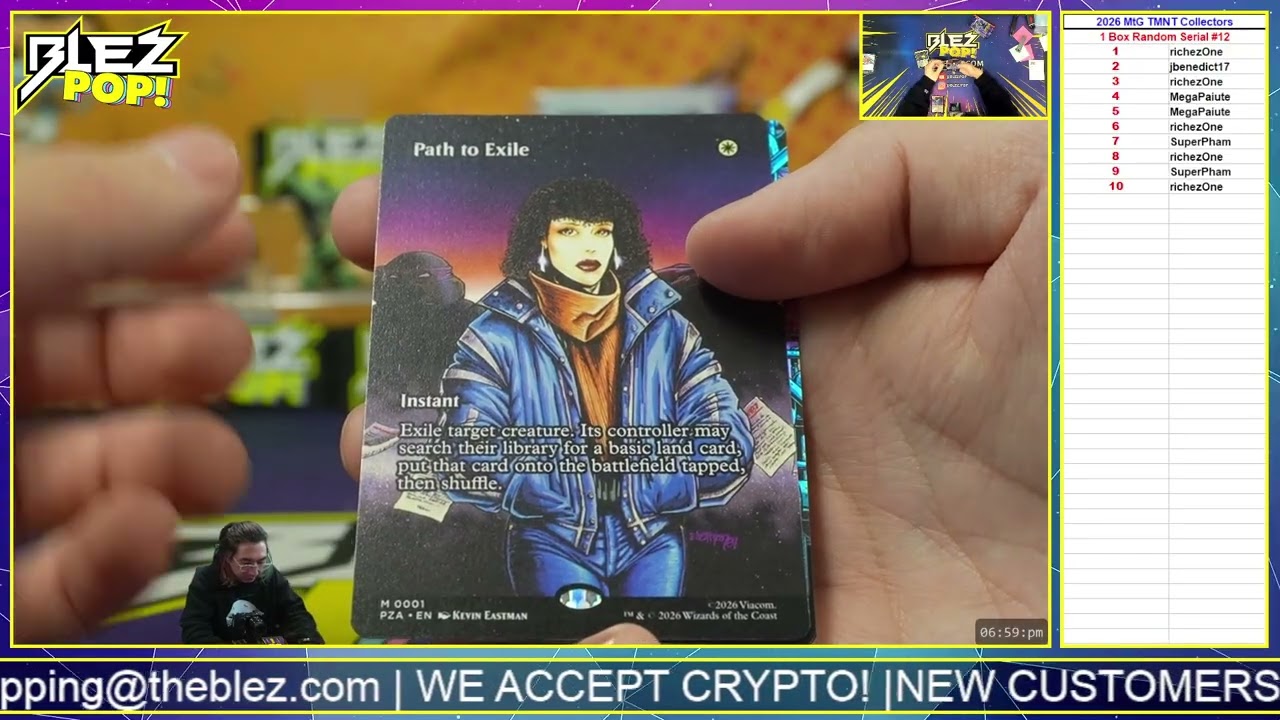 2026 Magic The Gathering TMNT 1 Box Random Serial #12