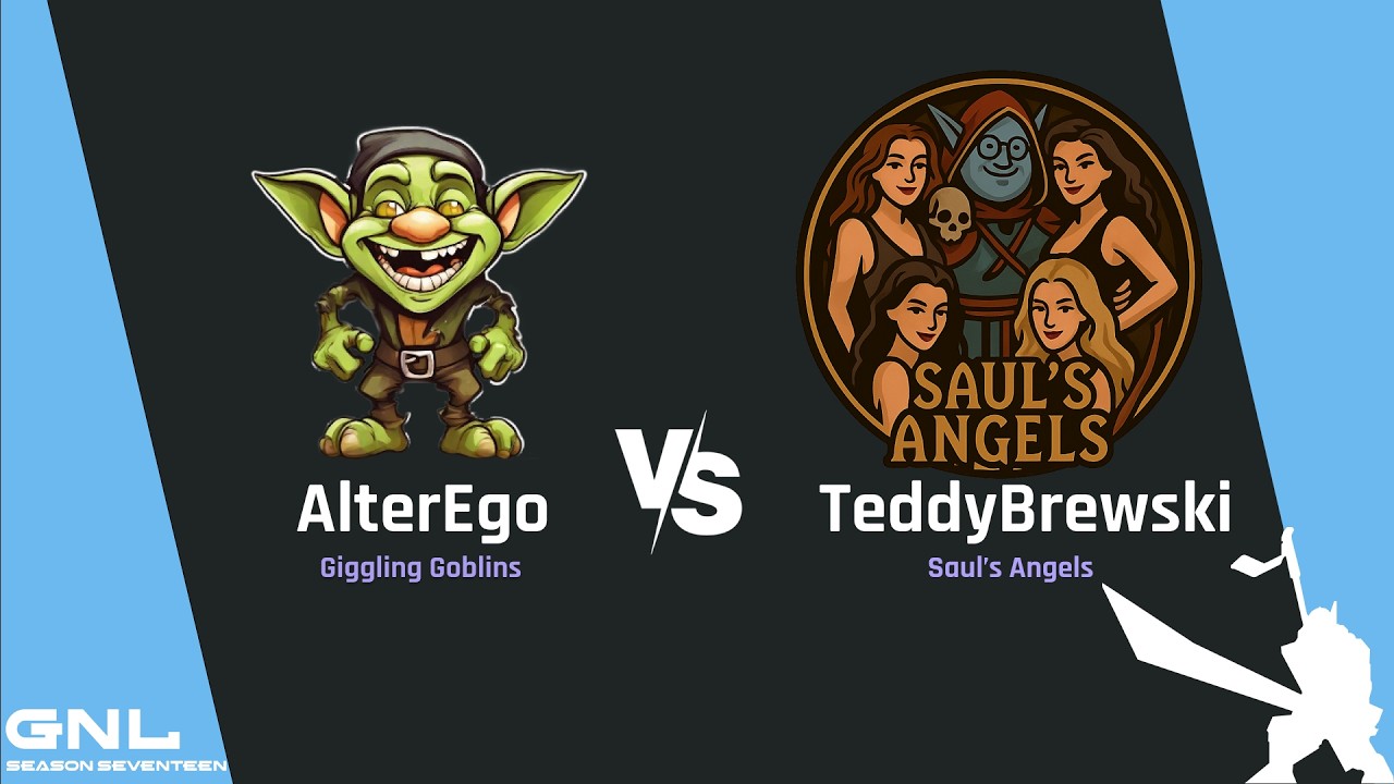 GNL Season 17 Week 1 series - AlterEgo (GG) vs. TeddyBrewski (SA) (BO3)