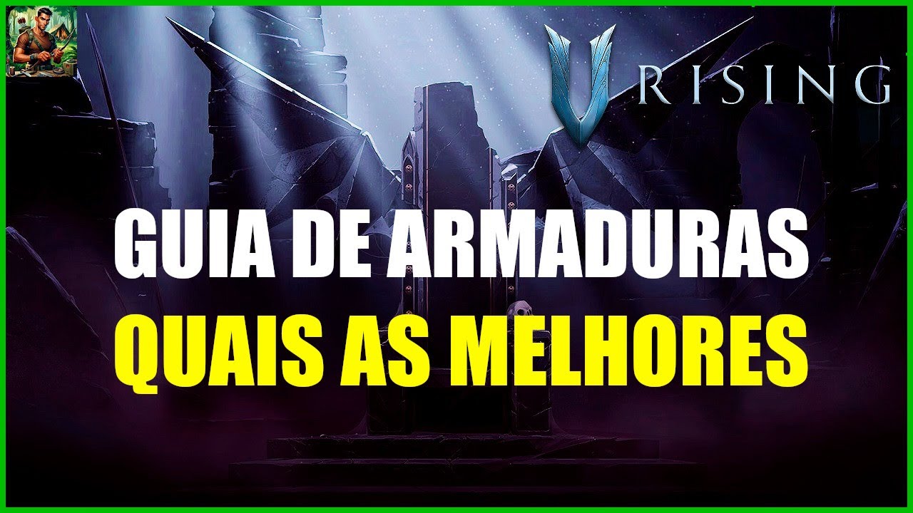 V RISING 1.0 - GUIA COMPLETO ARMADURAS - QUAIS AS MELHORES - DICAS PT BR PC PS5