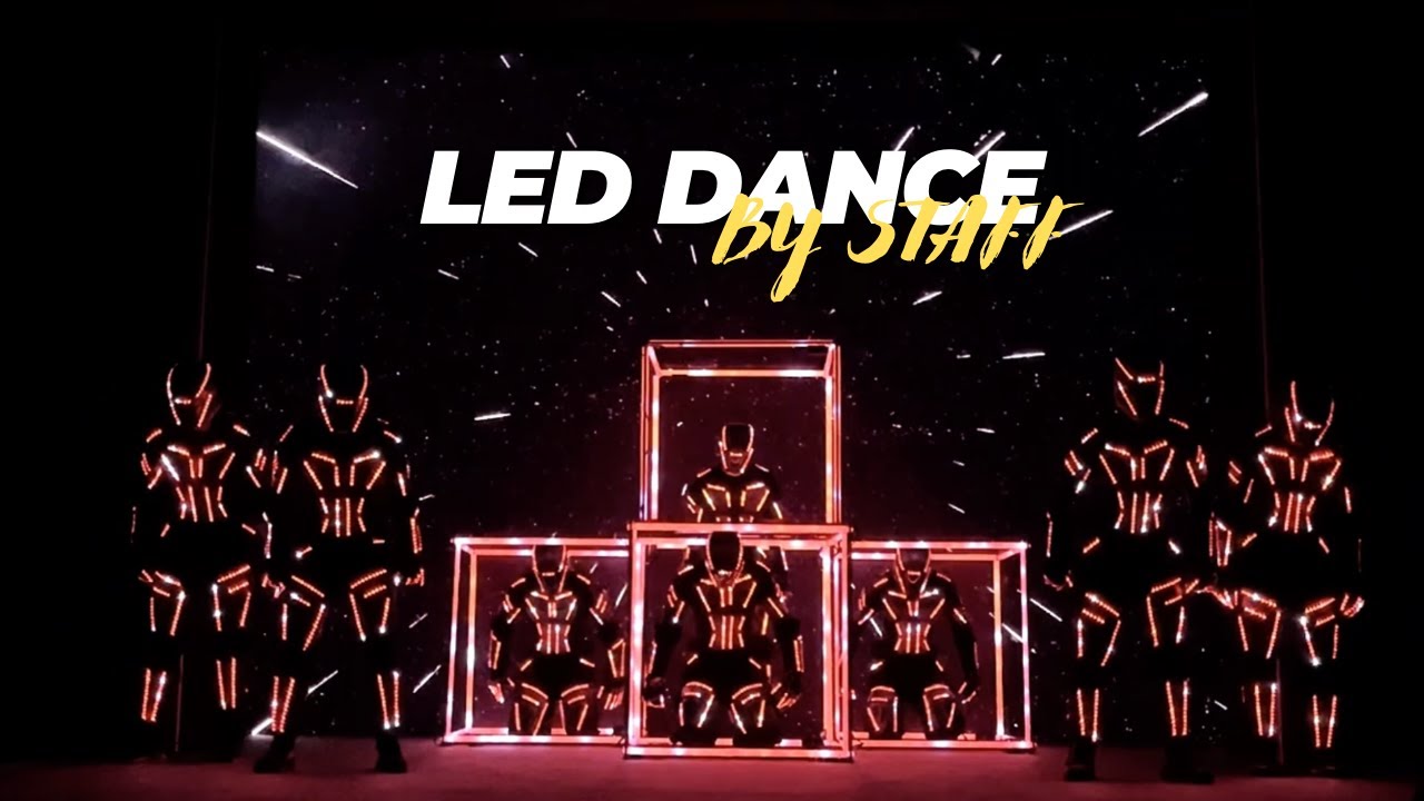 Staff Event Performance | Tron & LED Cube Dance Show || 25 Anniversary Hong Kong