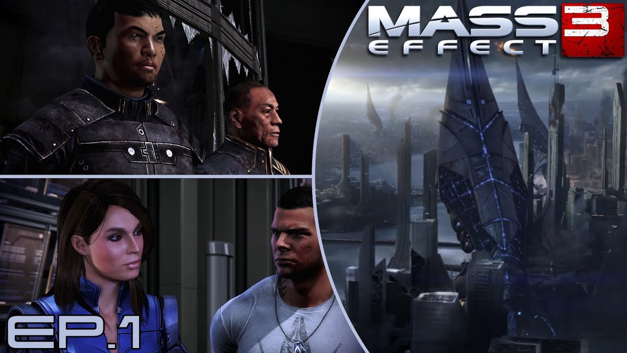 Mass Effect 3 / NOT Blind / Ep.1 / Reaper Invasion