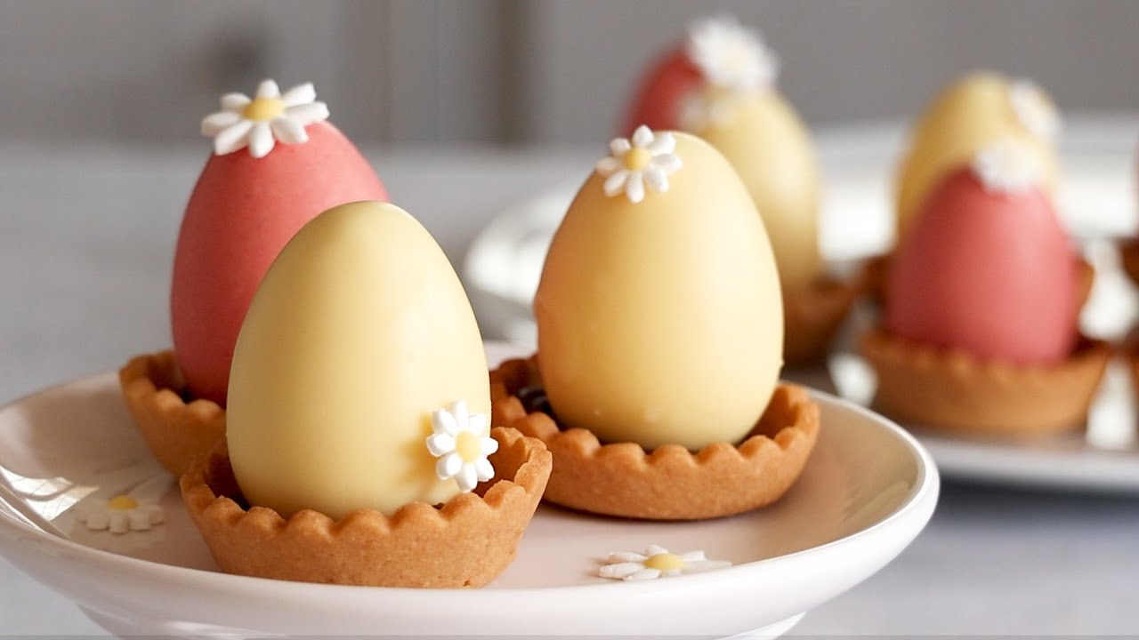 Simple but Amazing! Mini Egg Mousse recipe ◆ 卵型のミニムースレシピ