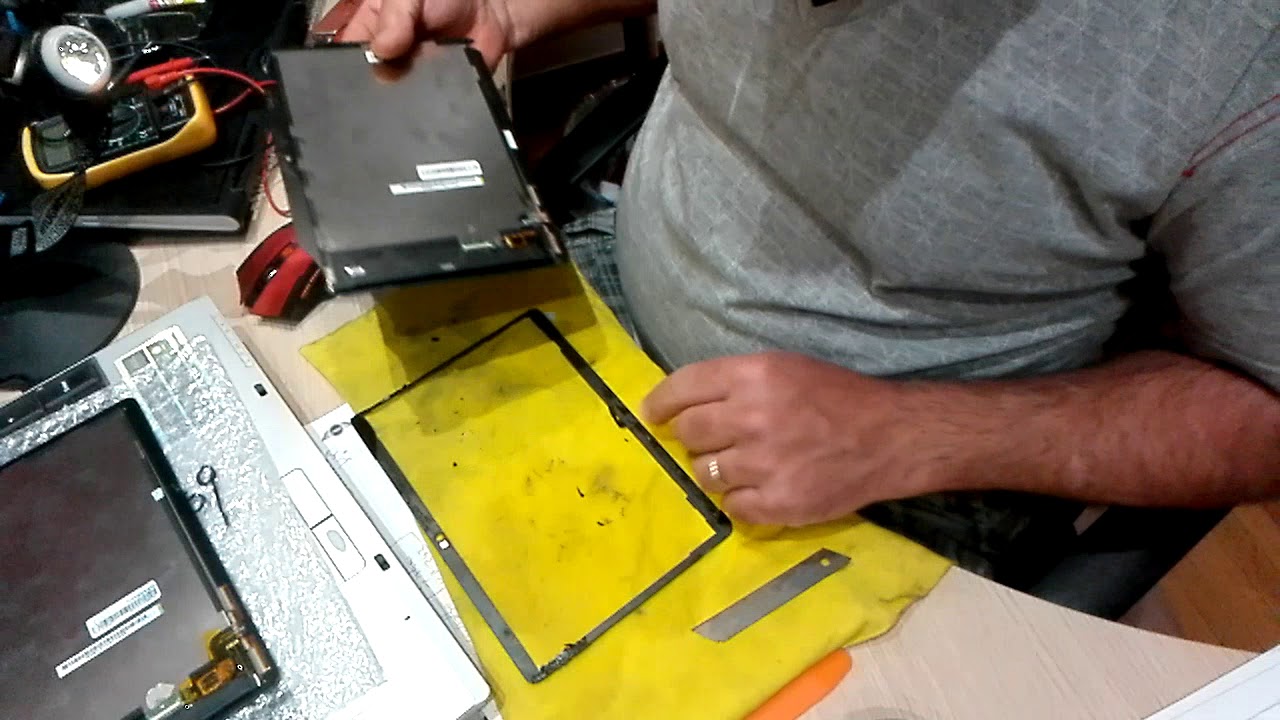 How to replace lcd display on Huawei T3 10 - part 3